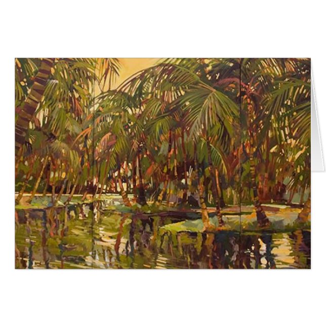 Cartão Interlúdio da ilha (Frente Horizontal)