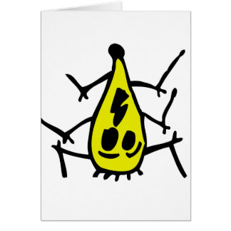 CARTÃO INTRODUZINDO A ARANHA DO MONSTRO DO VALE DO