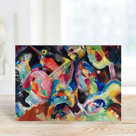 Cartão Inundação de improvisação | Kandinsky