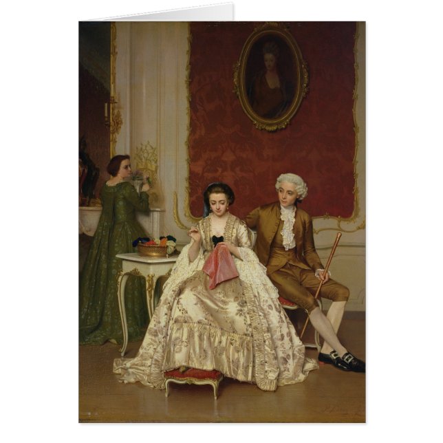 Cartão Inveja, 1861 (Frente)