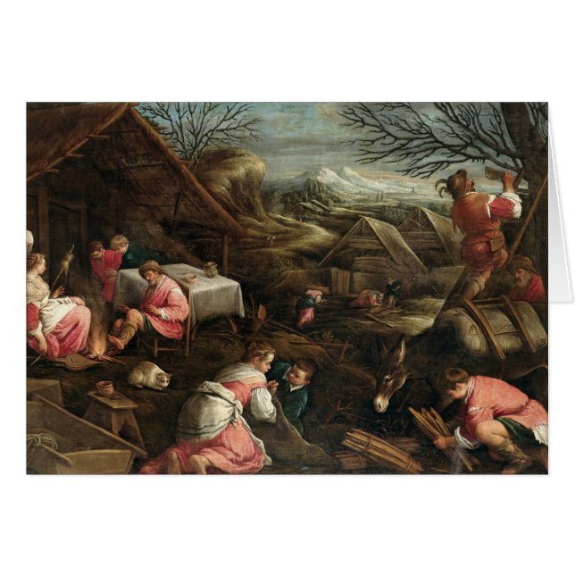 Cartão Inverno (Frente Horizontal)