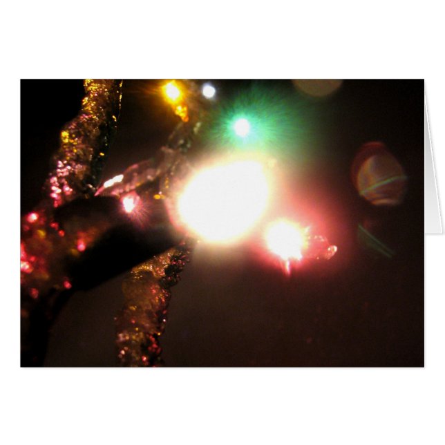 Cartão Inverno Brilho (Frente Horizontal)