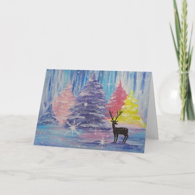 Cartão Inverno Congelado (Frente)