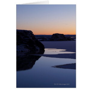 Cartão Inverno, lago Myvatn, Islândia