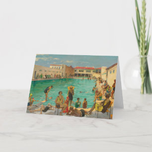 Cartão Inverno na Flórida Sir John Lavery