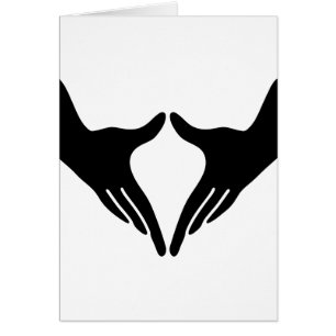 Cartão Ioga Yoni Mudra