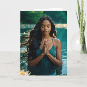 CARTÃO IÓGICA - MEDITAÇÃO - APROVEITE O MOMENTO - BEM-EST