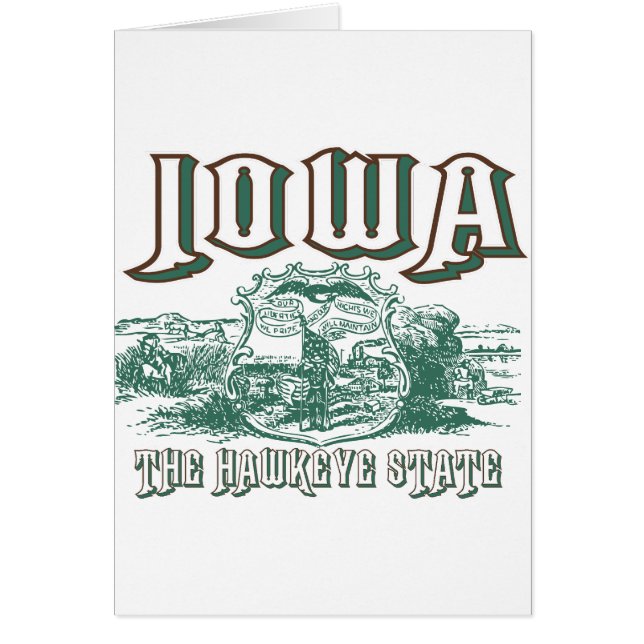 Cartão Iowa (Frente)