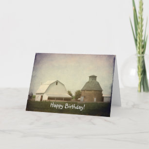 Cartão Iowa Farming, Happy Birthday!