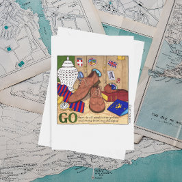 Cartão Ir Fazer Discípulos Dia de os pais