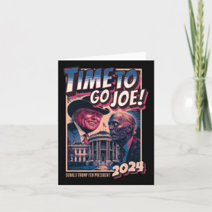 Cartão Ir Joe Funny Pro Trump 2024