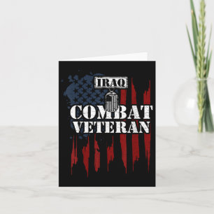 Cartão Iraque - Iraque - Combate Veterano - Ditos Veteran