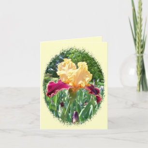 Cartão Íris bonita Notecard
