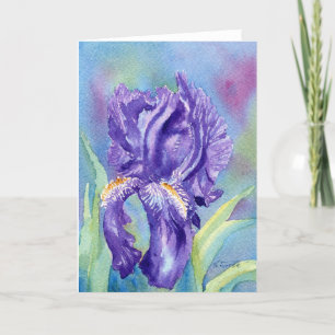 Cartão "Iris" Note Card