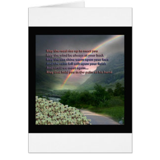 CARTÃO IRISH BLESSING