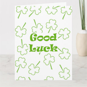 Cartão Irish Good Luck