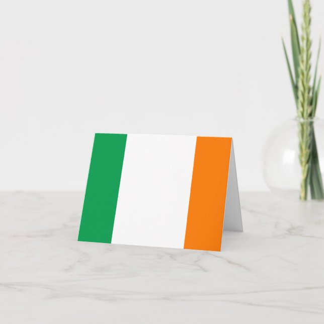 Cartão Irish (Irish) Flag (Frente)