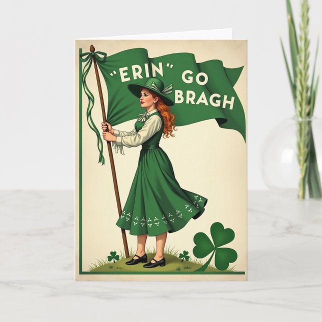 Cartão Irish Pride Celebration Card (Frente)