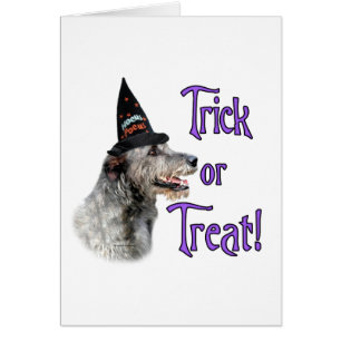 Cartão Irish Wolfhound Trick