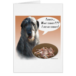 Cartão Irish Wolfhound Turquia