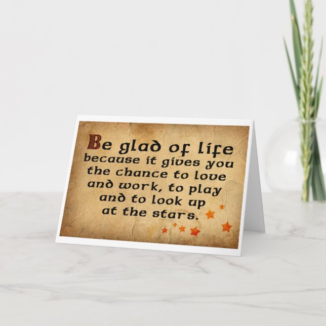 Cartão Irlandês Say (Frente)