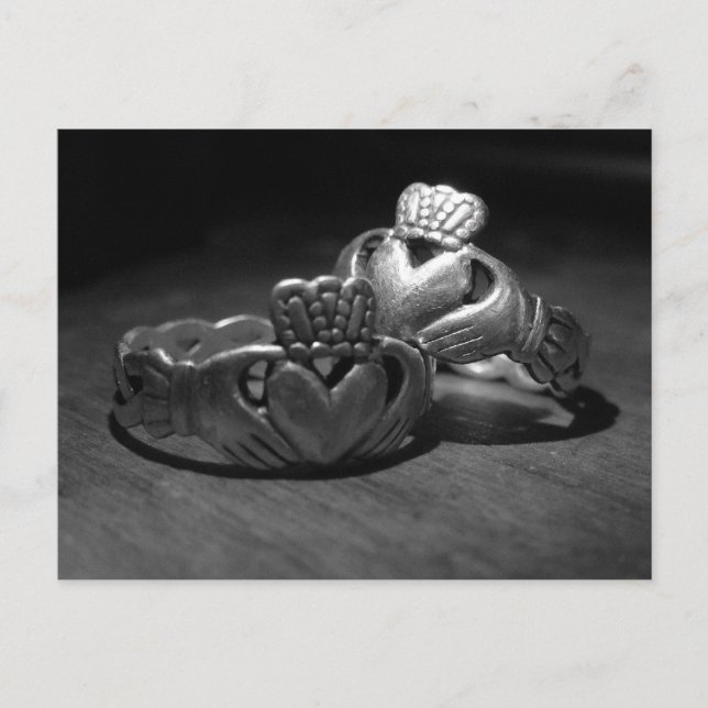 Cartão irlandeses do amor (Frente)