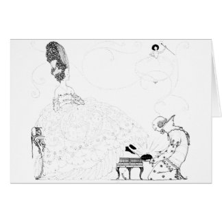 Cartão Irmã adoptiva má de Cinderella