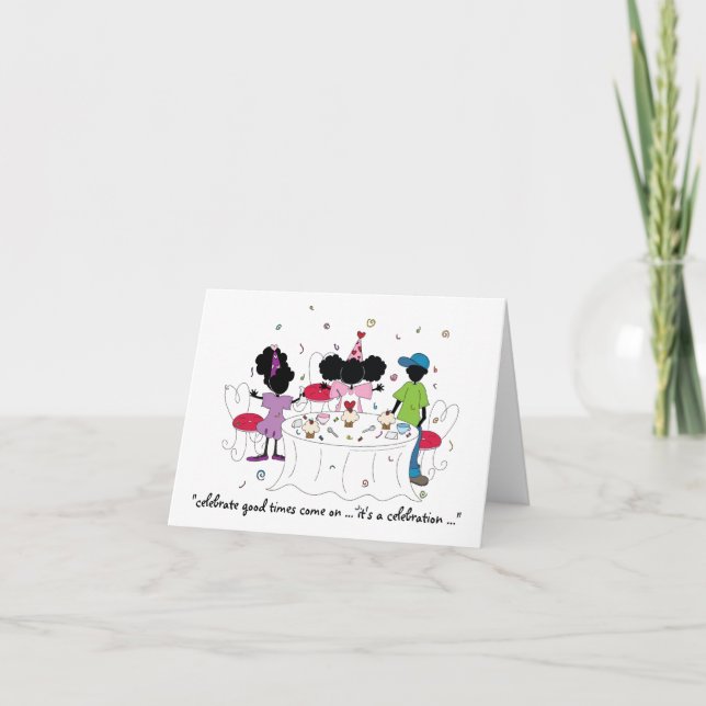 Cartão Irmã Celebra... (Frente)