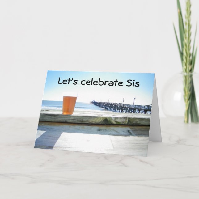 CARTÃO "IRMÃ DO PARTIDO DO VAMOS" DESEJA (Frente)