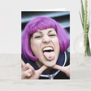 Cartão Irmã Engraçada Diz: Irmã Para Irmã...