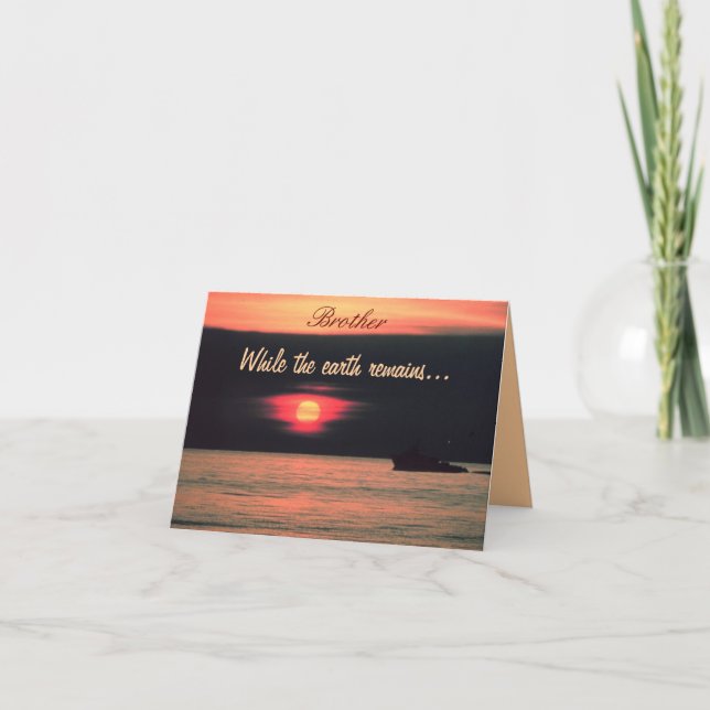 Cartão Irmão (Frente)