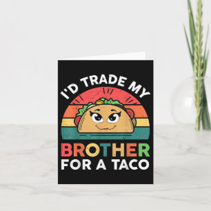 Cartão Irmão Comercial Para Taco Cinco De Mayo Engraçado