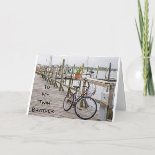 CARTÃO **IRMÃO GÊMEO** NO SEU DIA ESPECIAL! ANIVERSÁRIO