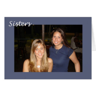 Cartão irmãs