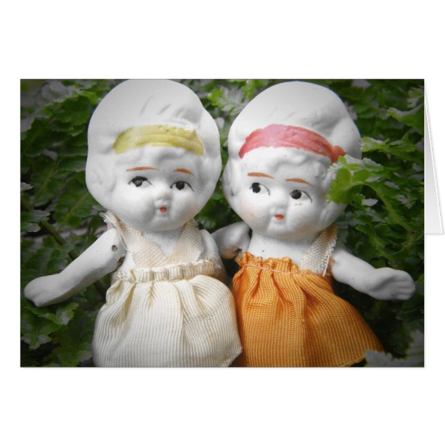 Cartão Irmãs Através Da Idade (Frente Horizontal)