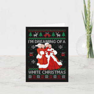 Cartão Irmãs Filme Natal Branco 1954 Roupas de Natal Ho