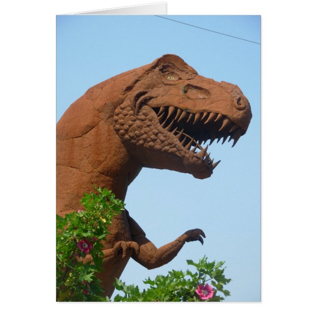 Cartão Ironic Dino (Frente)