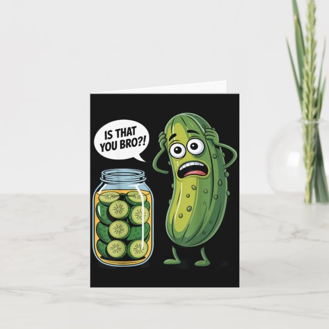 Cartão Is That You Bro_ Humorous Ckle Lovers Funny Cuber  (Frente)