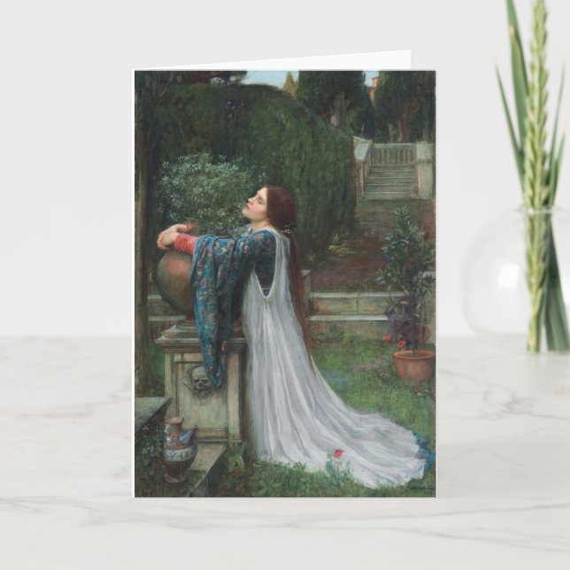 Cartão Isabella e o Pote de Basil (Frente)