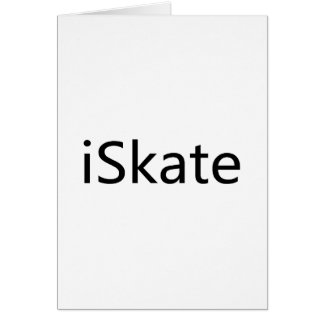 Cartão iSkate
