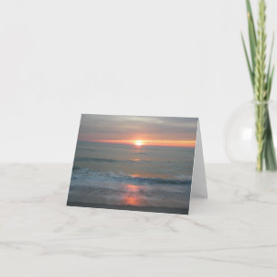 Cartão Island Beach State Park IBSP Sunrise Note Card