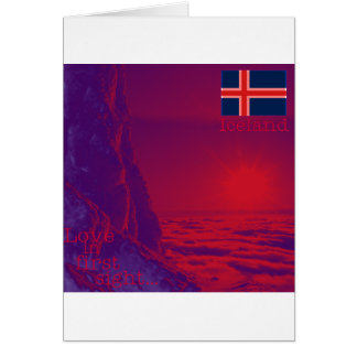 Cartão Islândia