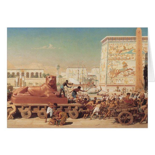 Cartão Israel em Egipto (Frente Horizontal)