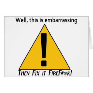 Cartão Isto é embaraçoso 2