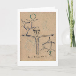 Cartão Isto é porque é... ensino de Buda