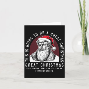 Cartão Isto Vai Ser Um Excelente De Armadilha De Natal