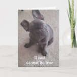 Cartão *IT JUST CANNOT BE TRUE** 60th BIRTHDAY CARD<br><div class="desc">THANKS FOR STOPPING BY ONE OF MY EIGHT STORES. THIS CARD IS PERFECT FOR THAT LONG TIME AND BEST FRIEND OR A LOVED ONE THAT ANY COULD EVER WISH FOR DON'T YOU THINK!!!</div>