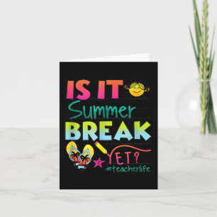 Cartão IT Summer Break Apreciação de Professores 1