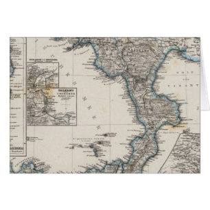 Cartão Itália do Sul