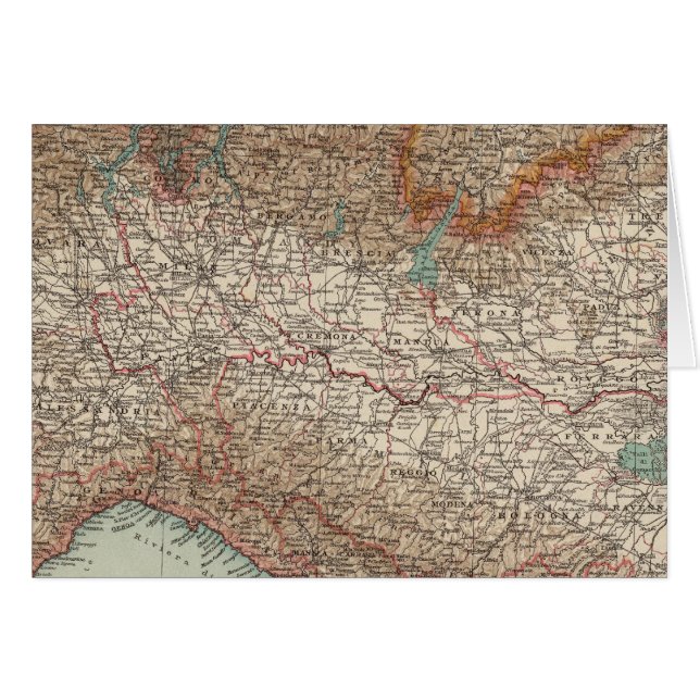 Cartão Itália Norte (Frente Horizontal)